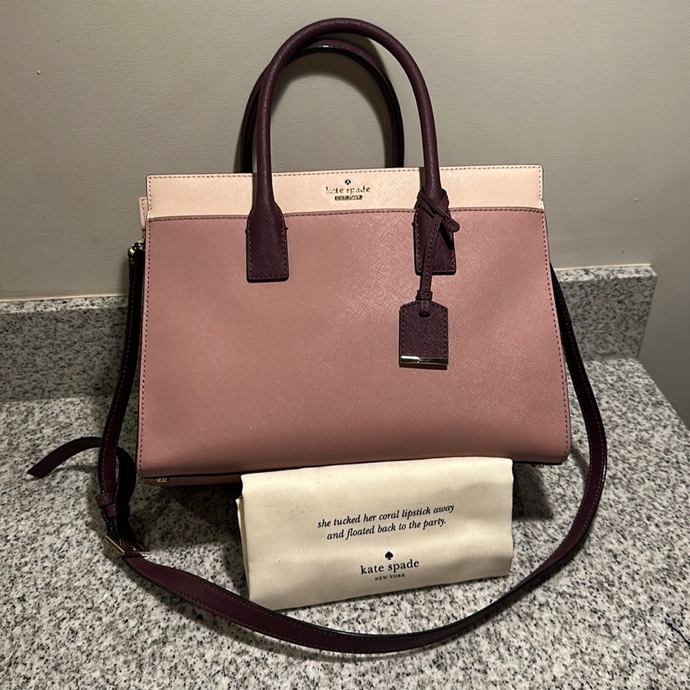Kate spade color-block satchel NWOT